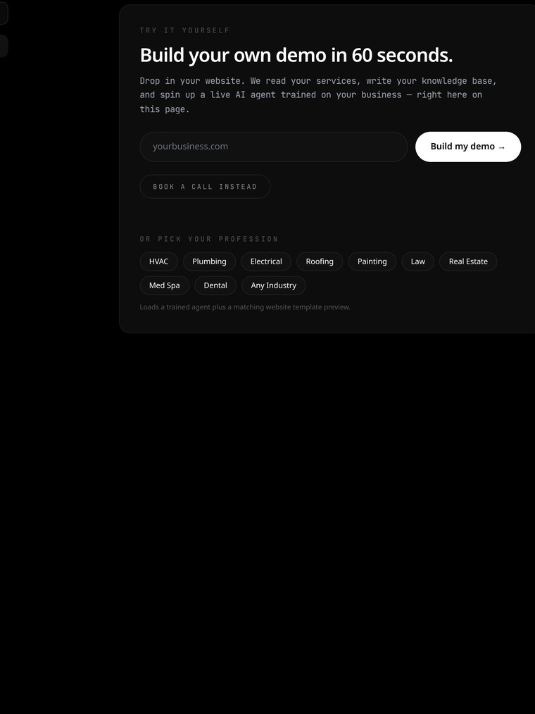 Live Deploy Demo screen inside the Katexs platform